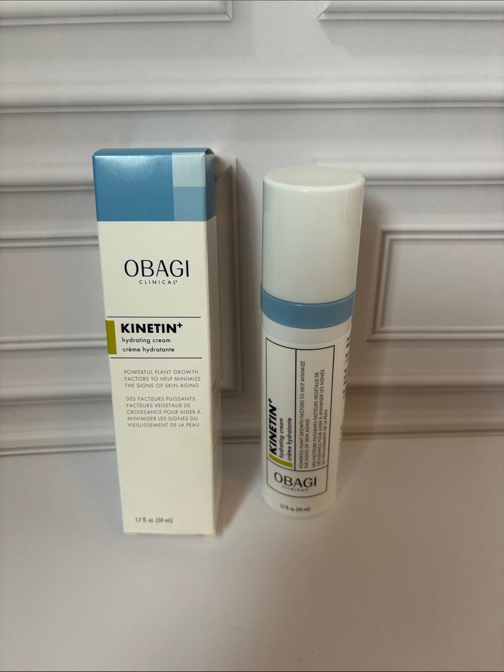 Obagi Kinetin+ Hydrating Cream 1.7 oz Anti-Aging Moisturizer New